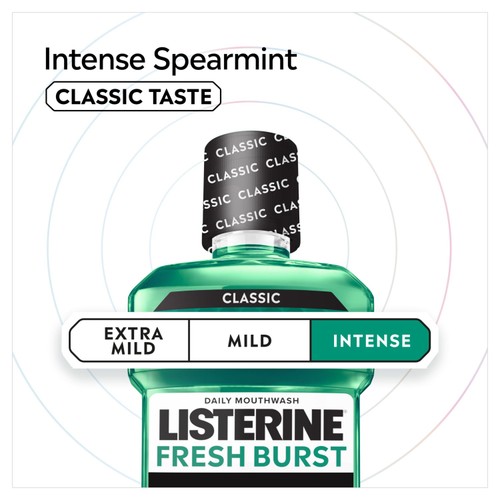 Listerine Fresh Burst Intense Spearmint Classic Mouthwash thumbnail 6
