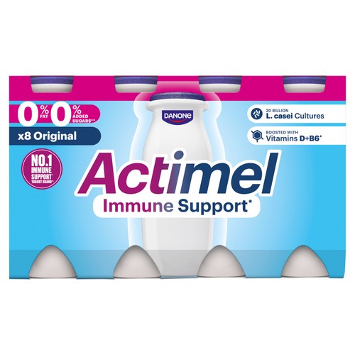 Actimel Original Fat Free Immune Support Yoghurt Drink Multipack thumbnail 2