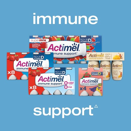 Actimel Original Fat Free Immune Support Yoghurt Drink Multipack thumbnail 6