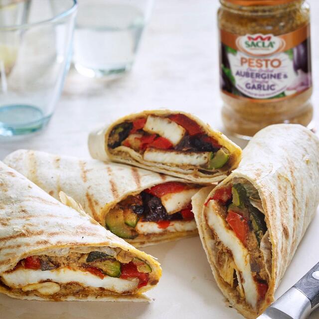 Sacla' Char-Grilled Aubergine Pesto thumbnail 4