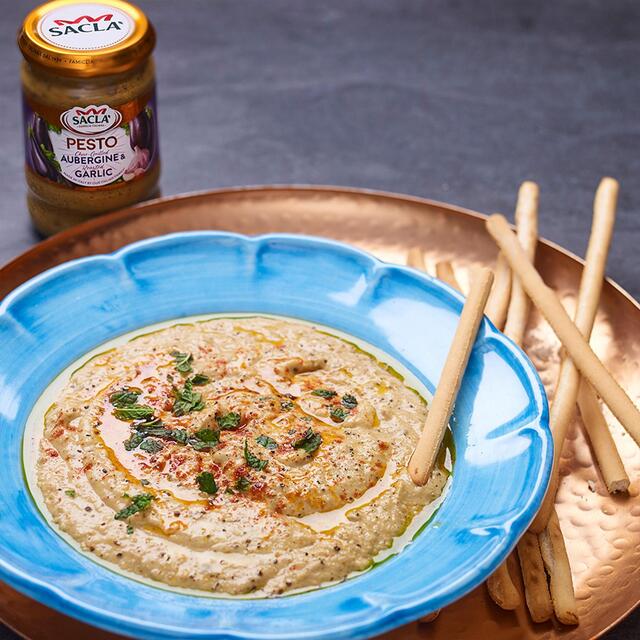 Sacla' Char-Grilled Aubergine Pesto thumbnail 5