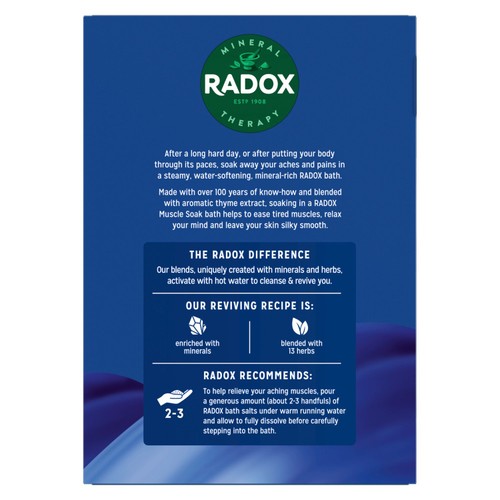 Radox Bath Therapy Muscle Soak Herbal Bath Salts thumbnail 6
