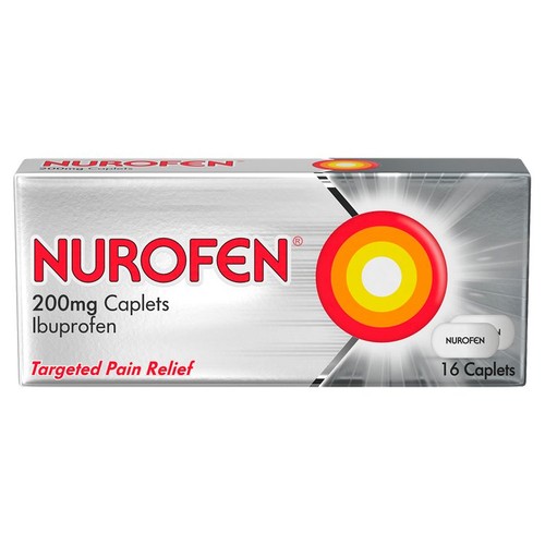 Nurofen Targeted Pain Relief Ibuprofen 200mg Caplets thumbnail 2