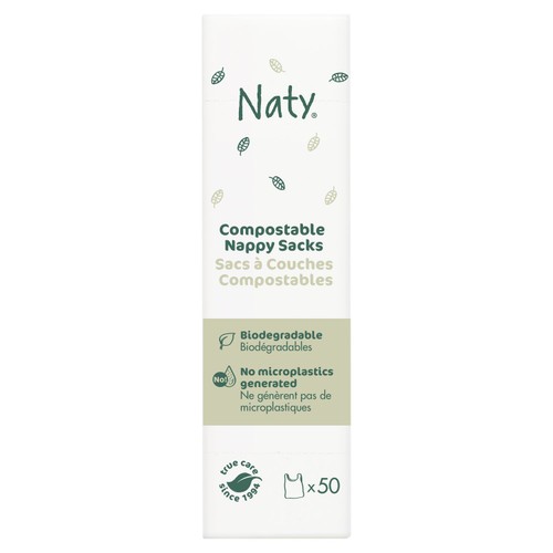 Eco by Naty Nappy Bags Biodegradable Compostable
