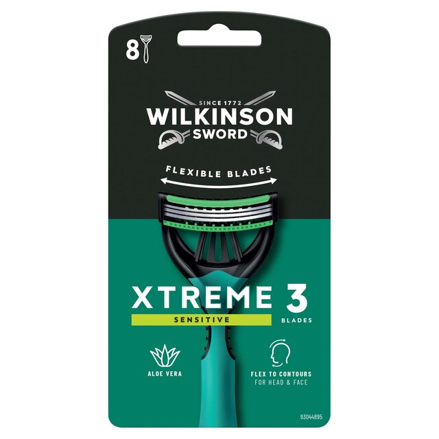 Wilkinson Sword Xtreme 3 Sensitive Men's Disposable Razors