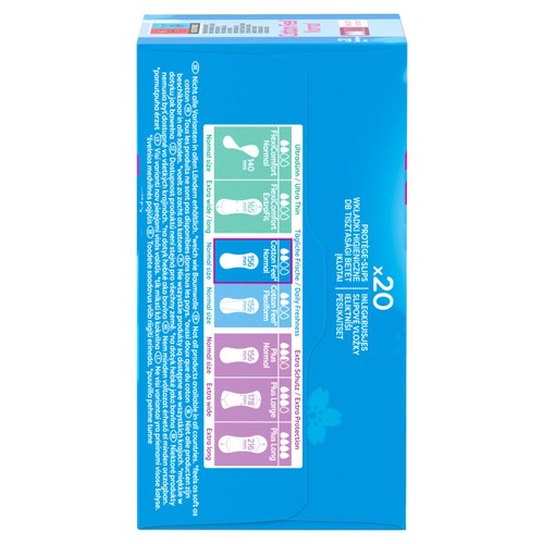 Carefree Cotton Breathable Pantyliners Single Wrapped thumbnail 8