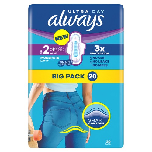 Always Sanitary Towels Ultra Long (Size 2) Wings thumbnail 7