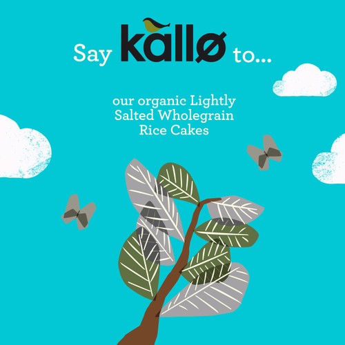 Kallo Organic Thick Slightly Salted Rice Cakes thumbnail 3