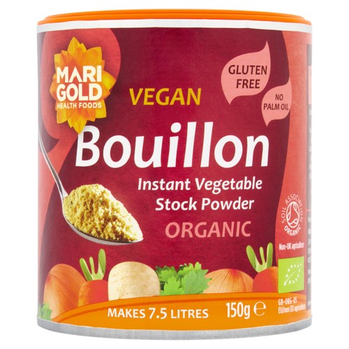 Marigold Health Foods Organic Swiss Vegetable Vegan Bouillon Powder thumbnail 2