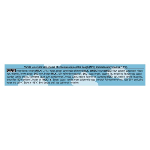 Ben & Jerry's Cookie Dough Vanilla Ice Cream Tub  thumbnail 2