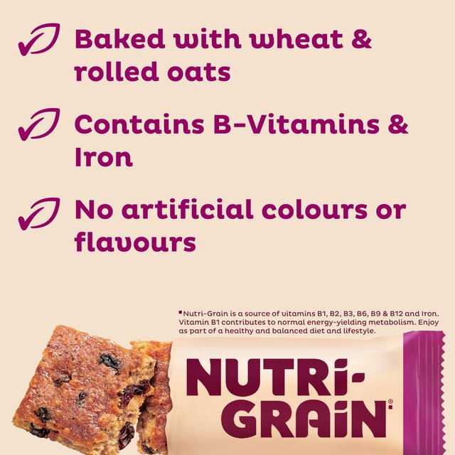 Kellogg's Nutri-Grain Elevenses Bars Raisin Bakes thumbnail 3