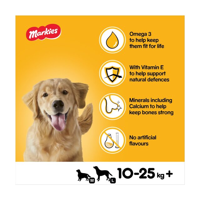 Pedigree Markies Adult Dog Treats Marrowbone Biscuits thumbnail 2