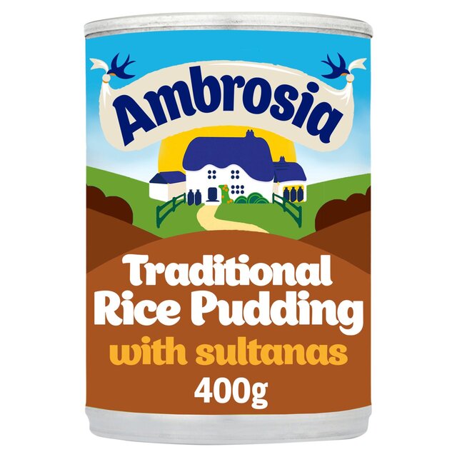 Ambrosia Traditional Rice Pudding Sultanas & Nutmeg