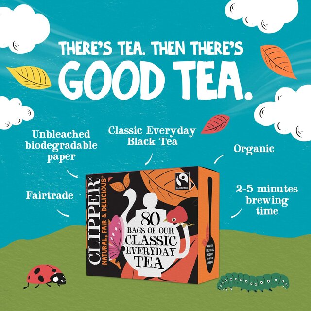 Clipper Fairtrade Everyday Tea Bags thumbnail 3