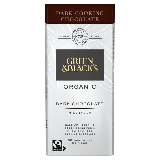Green & Black's Organic Dark Cooking Chocolate thumbnail 2