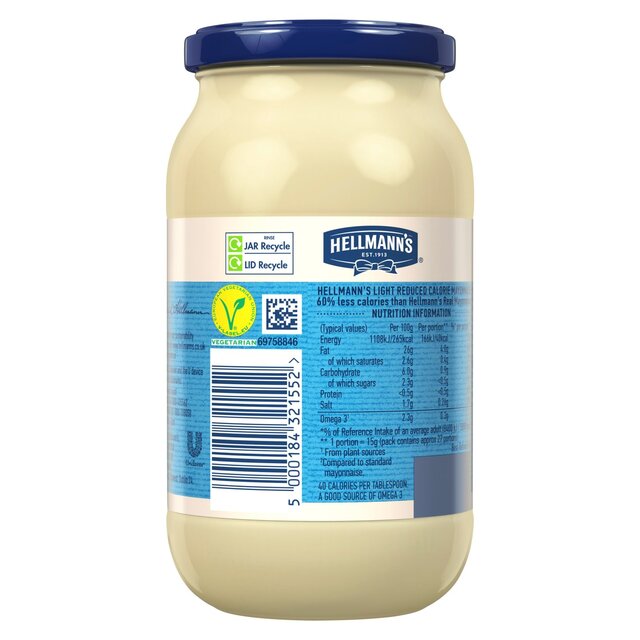 Hellmann's Light Mayonnaise thumbnail 3
