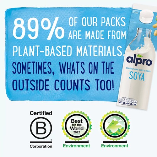 Alpro Organic Soya No Sugars Long Life Dairy Free Drink thumbnail 7