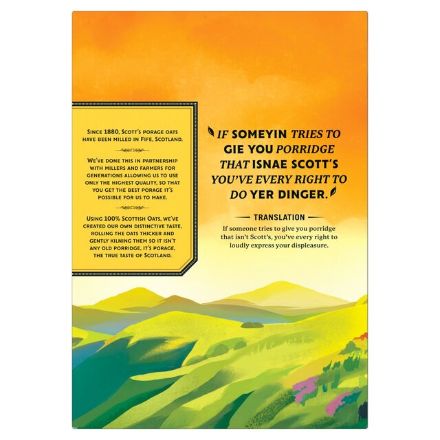 Scott's Porage Old Fashioned Porridge Cereal Oats thumbnail 6