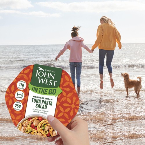 John West On The Go Mediterranean Tuna Pasta Salad thumbnail 2