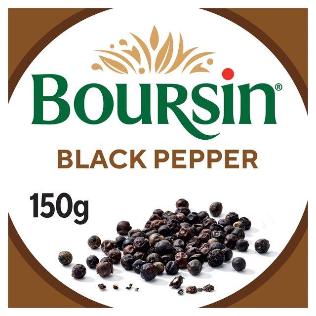 Boursin Black Pepper Soft French Cheese
