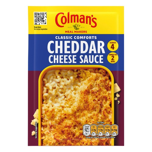 Colman's Cheddar Cheese Sauce Mix thumbnail 2
