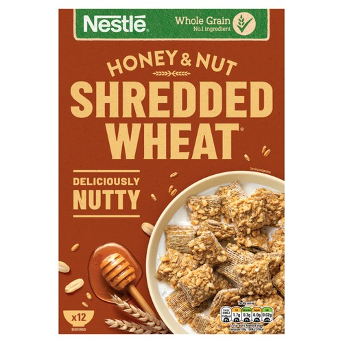 Shredded Wheat Bitesize Honey & Nut Cereal thumbnail 2