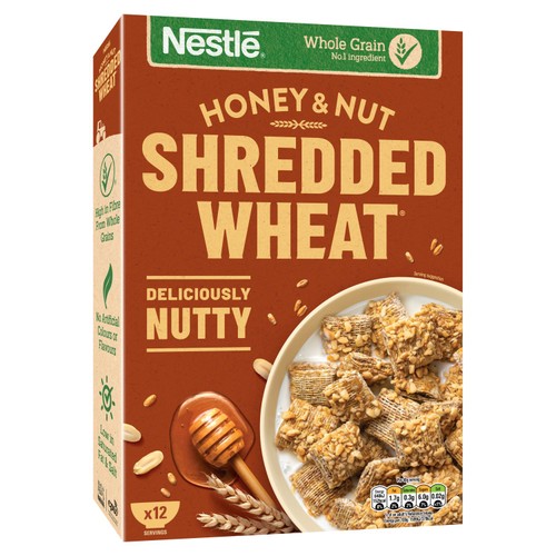 Shredded Wheat Bitesize Honey & Nut Cereal thumbnail 3
