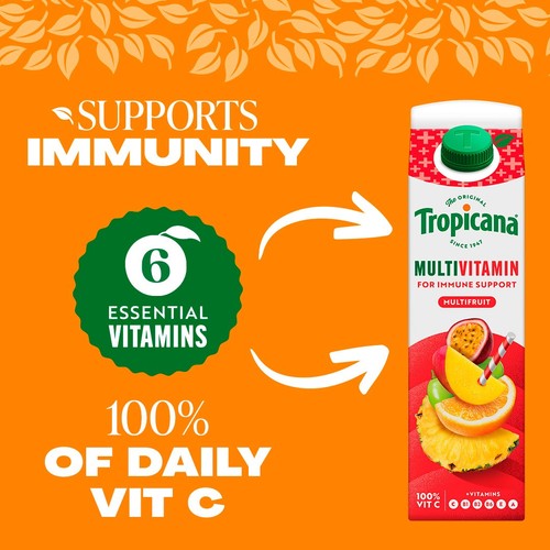 Tropicana Sensations Multivitamin Boost Fruit Juice thumbnail 3