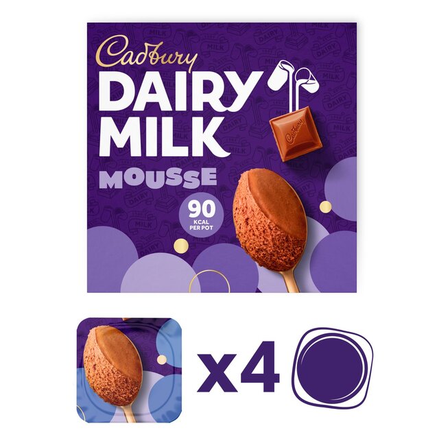 Cadbury Dairy Milk Chocolate Mousse Dessert thumbnail 2