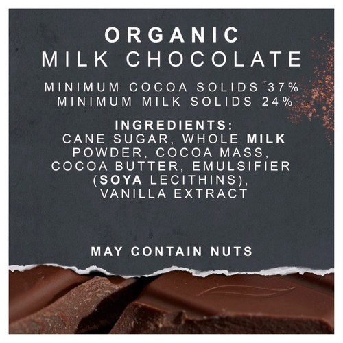 Green & Black's Organic Milk Chocolate Bar thumbnail 2