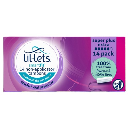 Lil-Lets Super Plus Extra Non-Applicator Tampons thumbnail 3