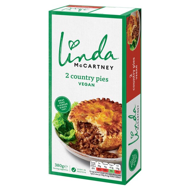 Linda McCartney 2 Frozen Country Pies Deep Fill thumbnail 2