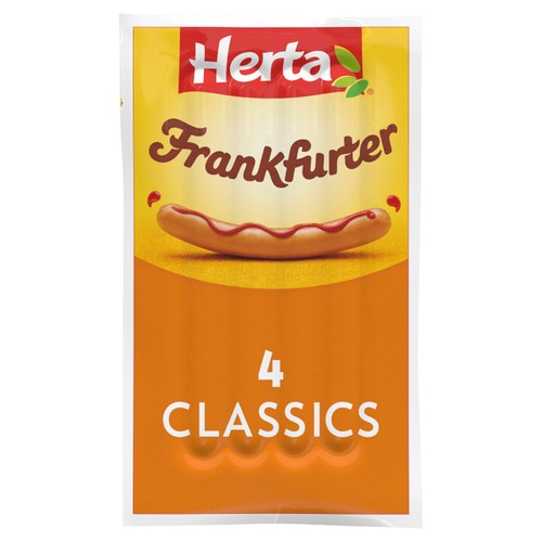 Herta 4 Frankfurters Hot Dogs
