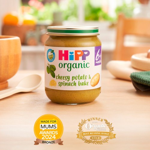 HiPP Organic Cheesy Potato & Spinach Bake Baby Food Jar 6+ Months  thumbnail 6