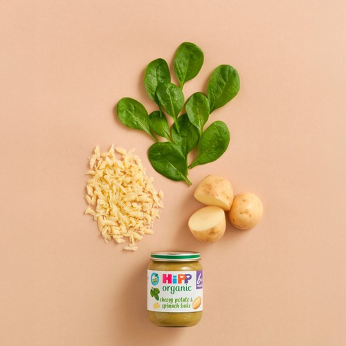 HiPP Organic Cheesy Potato & Spinach Bake Baby Food Jar 6+ Months  thumbnail 10