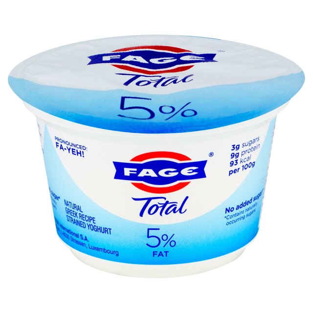 Fage Total 5% Fat Natural Greek Recipe Strained Yoghurt thumbnail 2