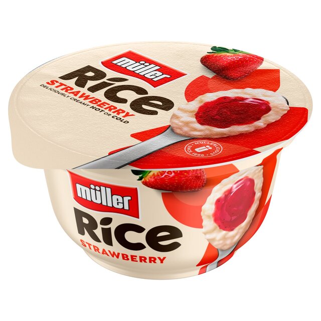 Muller Rice Strawberry Low Fat Pudding Dessert thumbnail 2