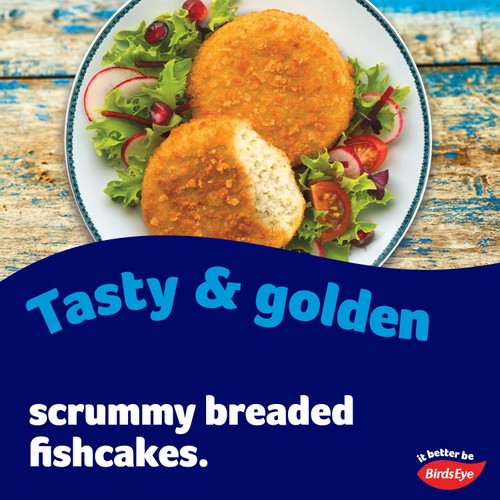 Birds Eye 4 MSC Breaded Cod Fish Cakes thumbnail 3