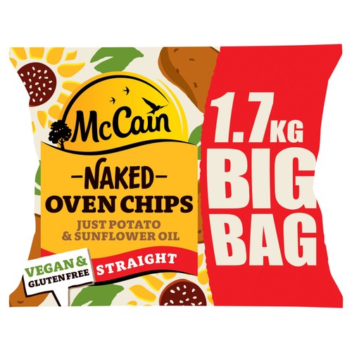 McCain Naked Oven Chips Straight Cut