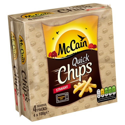 McCain Microwave Quick Chips Straight Cut  thumbnail 2