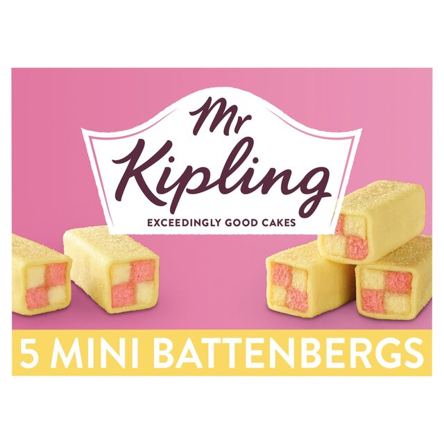 Mr Kipling Small Battenberg Cakes thumbnail 2