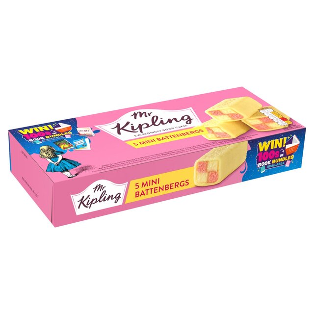 Mr Kipling Small Battenberg Cakes thumbnail 4