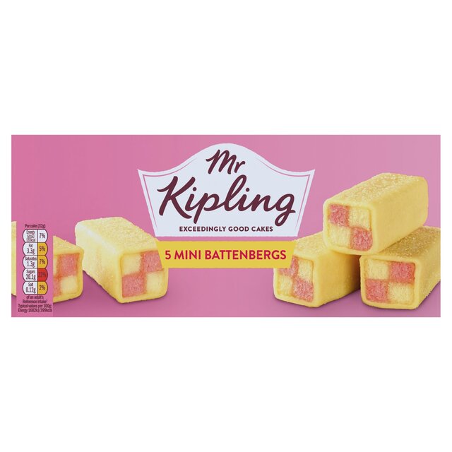 Mr Kipling Small Battenberg Cakes thumbnail 5