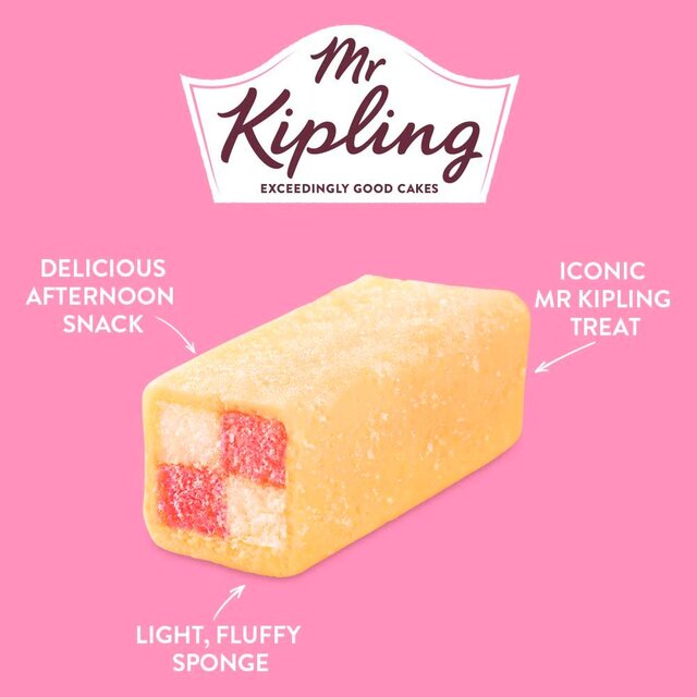 Mr Kipling Small Battenberg Cakes thumbnail 6