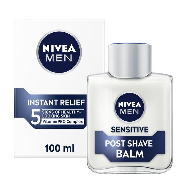NIVEA MEN Sensitive Post Shave Balm with 0% Alcohol