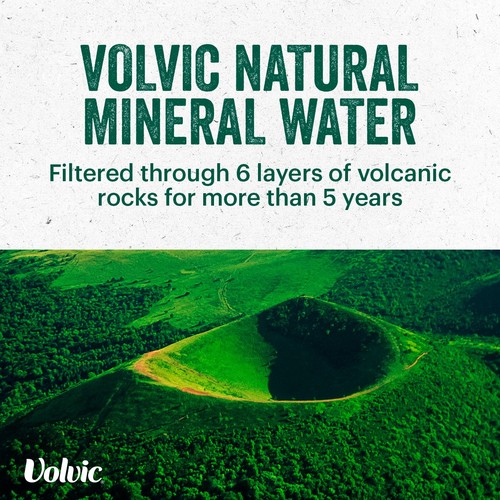 Volvic Still Natural Mineral Spring Bottled Water thumbnail 3