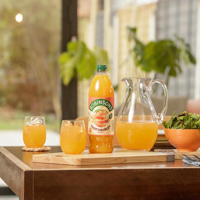 Robinsons Fruit & Barley Peach Squash thumbnail 3