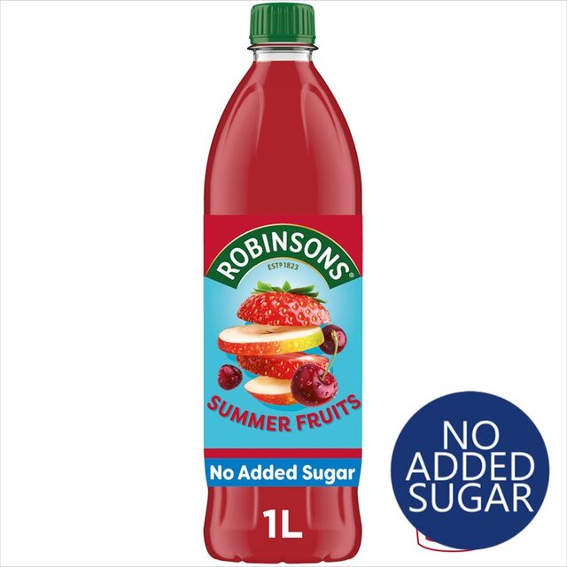 Robinsons Single Strength Summer Fruits No Added Sugar thumbnail 2