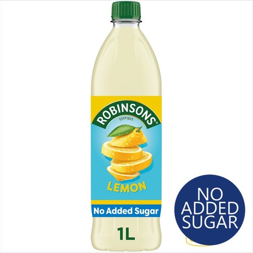 Robinsons  Single Strength Lemon No Added Sugar Squash
