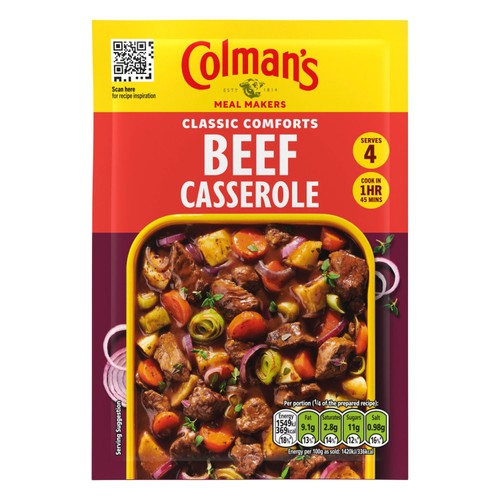 Colman's Beef Casserole Recipe Mix thumbnail 2
